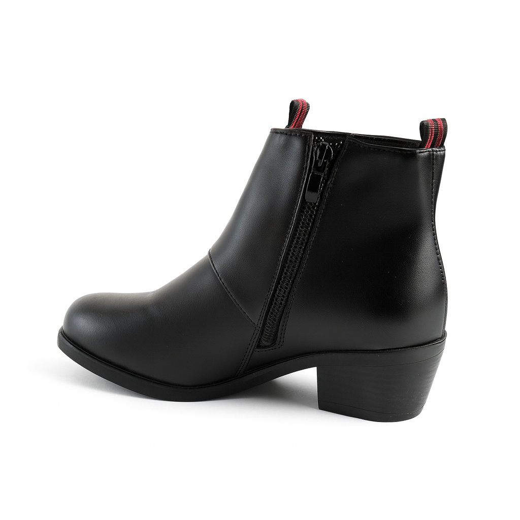 Zapatos de Huaso Niño con Hebillas Laterales Ajustables