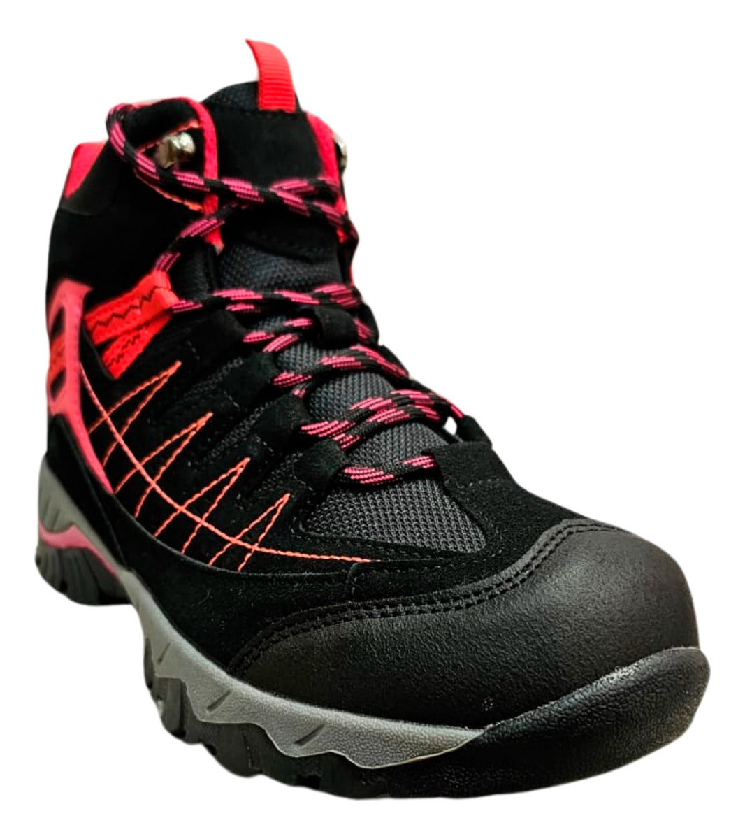 Botines Trekking Mujer Con Refuerzo De Tobillo Y Suela Grip
