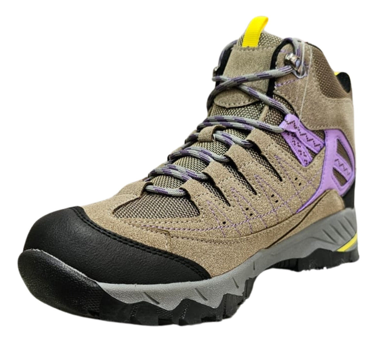Botines Trekking Mujer Con Refuerzo De Tobillo Y Suela Grip