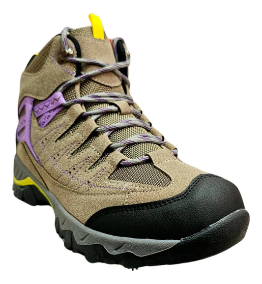 Botines Trekking Mujer Con Refuerzo De Tobillo Y Suela Grip