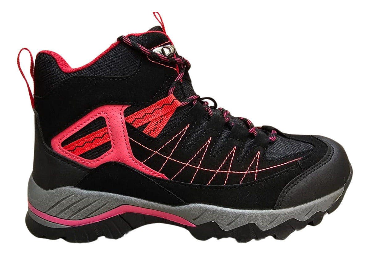 Botines Trekking Mujer Con Refuerzo De Tobillo Y Suela Grip