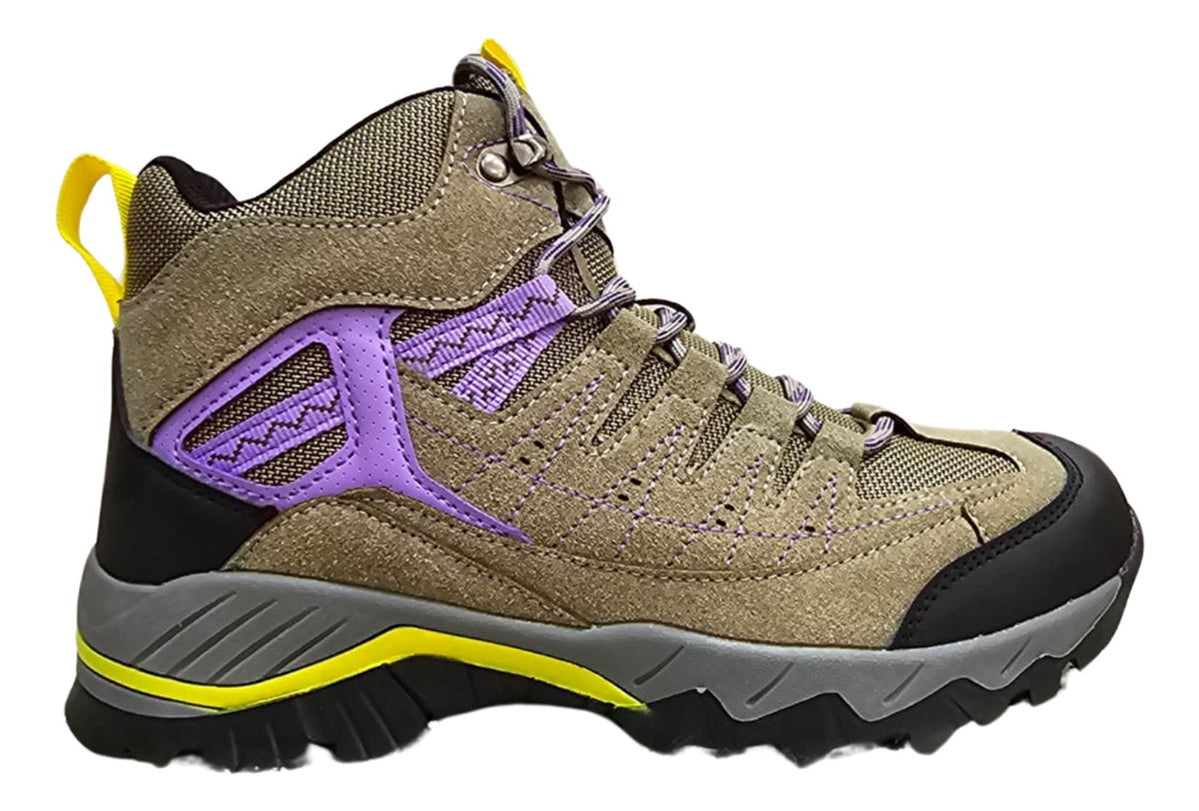 Botines Trekking Mujer Con Refuerzo De Tobillo Y Suela Grip