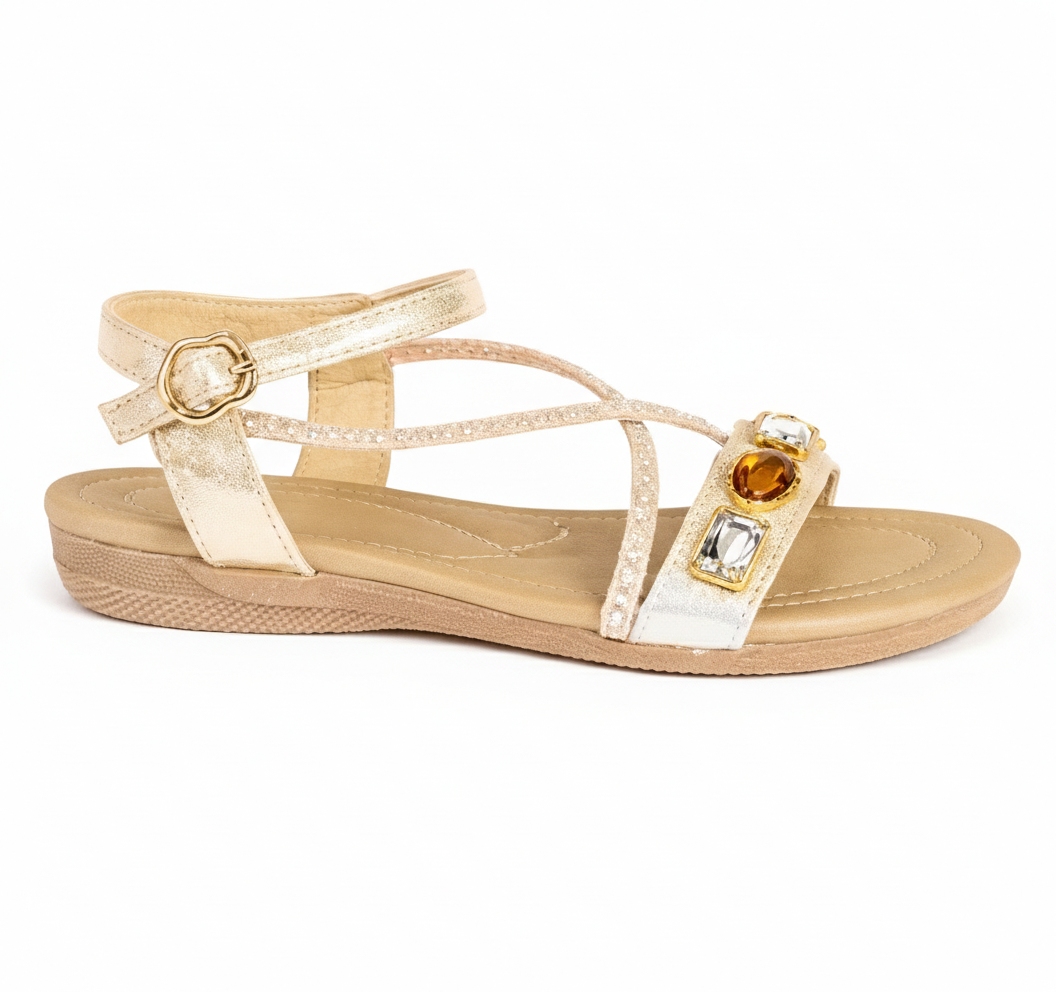 Sandalias De Mujer Modernas Livianas Y Confortables