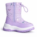 Botines De Invierno Mujer Abrigados Con Cierre Y Suela Gruesa