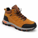Bota Mostaza con Detalles Naranjas Hombre